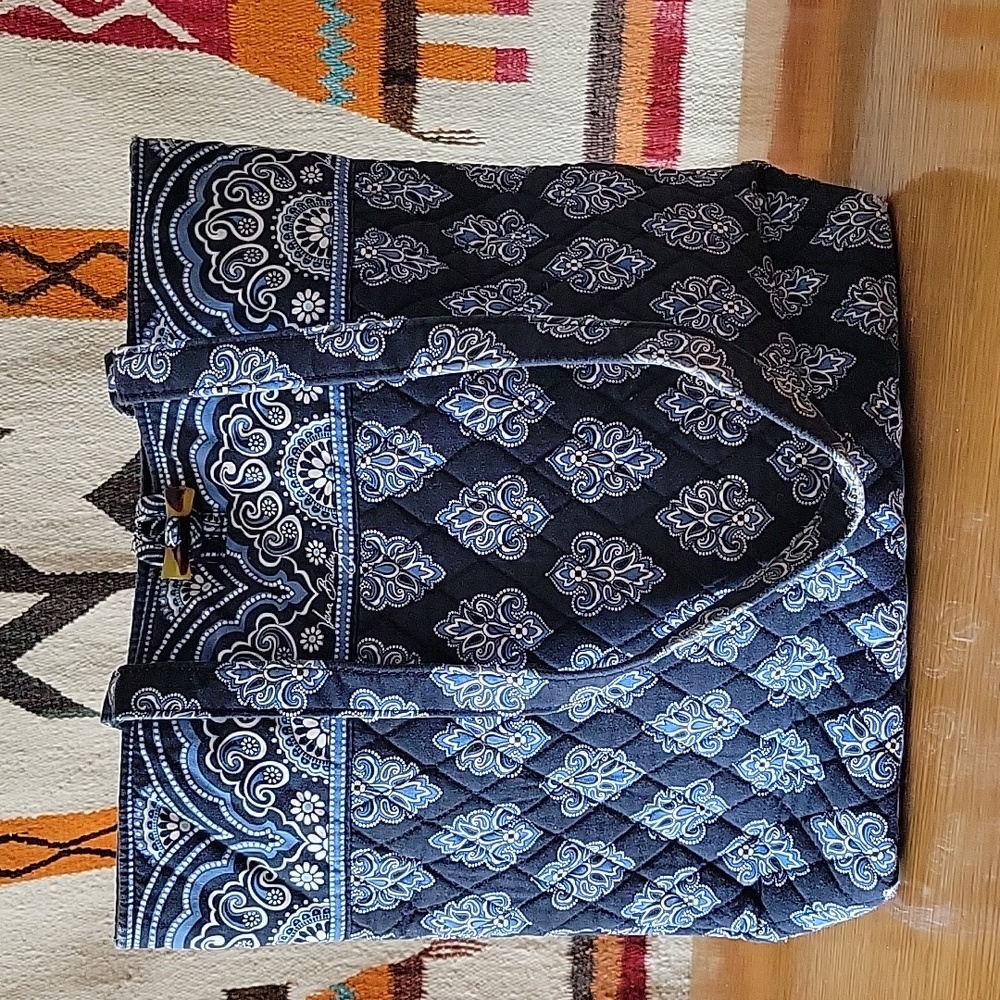 Vera Bradley Blue Calypso Tote